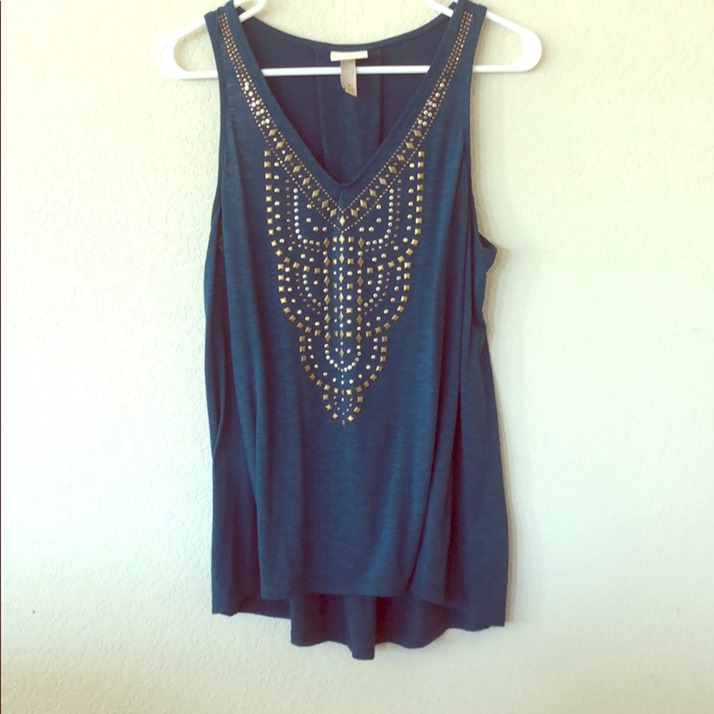 Hi-lo beaded tank